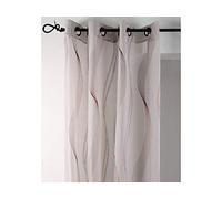 LOVELY CASA r61242002vl Essaouira Cotton Curtain 135 x 240 cm Linen