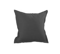 LOVELY CASA t14820010 Alicia Pillowcase Cotton Pillowcase 65 x 65 cm charcoal