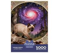 Lovely Cat 1000-Piece Jigsaw Puzzle For Adults Challenging Puzzle Games Fun, Challenging & Brainteasing Games Gifts for Men And Women Decoration Puzzle 70x50cm/1000pcs