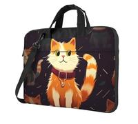 Lovely Cat Laptop Bag for Women Men 13 inch, 360 Protective Computer Shoulder Bag Briefcase Messenger Bags