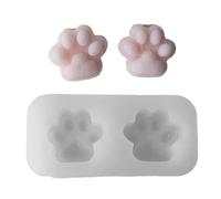 Lovely Cats Claw Sturdy Silicone Moulds Craft Supplies for Playful Learning and Relaxation in Various Settings Cats Paws Squeeze Mold