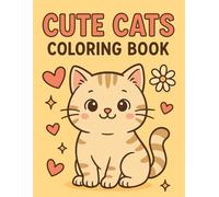 Lovely Cats: Kids' Coloring Book