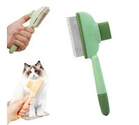 Lovely Caves Cat Grooming Comb (Green)