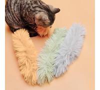 LOVELY CAVES Crinkle Catnip Fluffy Cat Toy, 3 Count