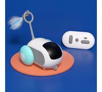LOVELY CAVES Remote Control Car Chase Smart Cat Toy (Blue)
