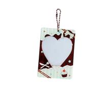 Lovely Chocolate Food Theme Card Holder For Fans Small 3 Inch Case With Bag Charm Accessory For Women Girls Anime Inspired Card Holder For Girls