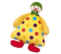 Lovely Clown Stuffed Doll Throw Pillow With PP Cotton Filling Design For Children Emotional Comfort And Early Learning Cuddly Clown Stuffed Toy