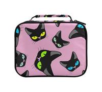 Lovely Colorful Cat Colored Pencil Bag Large Capacity Pencil Case for Colouring Pencils Pen Bag Marker Organizer