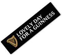 Lovely Day For A Guinness Printed Bar Runner Beer Mat Label Ideal Pub Cafe Home Occasion 10