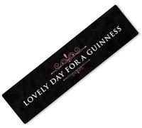 Lovely Day For A Guinness Printed Bar Runner Beer Mat Label Ideal Pub Cafe Home Occasion 8