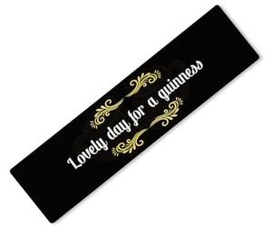 Lovely Day For A Guinness Printed Bar Runner Beer Mat Label Ideal Pub Cafe Home Occasion 9