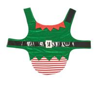 Lovely Dog Clothes Christmas PET Costume Buddy the Elf Costume | Plush Green Design, Comfortable and Breathable Fit, Suitable for Most Dogs, Holiday and Festival Wear
