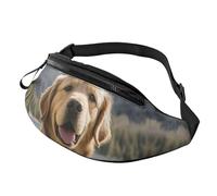Lovely Dog Fanny Pack for Men Women, Waterproof Sports Waist Bag Fashion Belt Bag Crossbody Bags Hip Bum Bag with Adjustable Strap Large Sling Bag Purse for Travel Hiking
