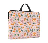 Lovely Dog Print Protective 14 Inch Laptop Case,Laptop Sleeve With Handle Compatible,Carrying Computer Bag