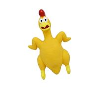 Lovely Dog Squeaker Toy Latex Chicken Shape Durability Chew Toy for Small-Middle Breeds Interactively Pet Accessory Durability Chew