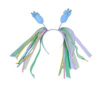 Lovely Dopamine Look Headband Easter Eggs Shape Hair Hoop Colorful Headpiece Party Cosplay Costume Tiaras Unisex Headband Kids Headbands For Women