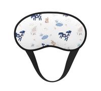 Lovely Dream Horse Premium Eye Mask â€“ Soft Satin Sleep Mask with Full-Print Front Design, 100% Polyester Shade Eye Cover for Travel, Meditation, Yoga & Night Rest