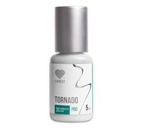 LOVELY Eyelash Adhesive TORNADO - Ultra-fast Glue, Drying Time: INSTANT - 8 Weeks Holding Power, Highly Durable | for Professional Eyelash Extensions, Lash Extension Glue | 5ml, Black