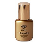 LOVELY eyelash glue CLEOPATRA - very fast glue for eyelashes - drying time: IMMEDIATE - 8 weeks adhesion - for allergy sufferers - for professional eyelash extension - 10ml, black