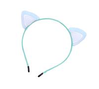 Lovely Faux Hair Puss Hearing Headpiece Permanent Thin Hair Addition for Costume Incidents Daily Styling Comfortable Headpiece for Kids