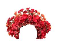 Lovely Flower Embellished Hair Decoration Simple And Beautiful Flower Headband For Photoshoots And Traditional Outfits Daily Headband