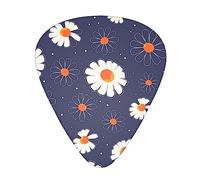 lovely flower Printed Guitar Picks Personalized Guitar Plectrums 12 Pcs For Acoustic Guitar Electric Guitar And Bass Bulk Guitar Pick One Size