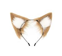 Lovely Foxes Ear Shape Hair Hoop Holder Live Broadcasting Spring Cosplay Party Headwear For Teens Woman