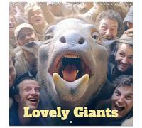Lovely giants (Wall Calendar 2026 12" x 24" / 30 x 60 cm (open)) CALVENDO 12 Month Wall Calendar