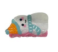 Lovely Hair Claw Cartoon Animals Shape Hair Clip Shimmering For Woman Camping Ponytail Hair Delicate Jaw Clip For Girl