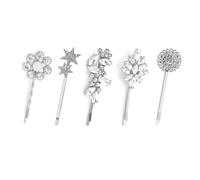 Lovely Hair Clip Rhinestone Multi-type Hair Clip One Word Hairpin Non-slip