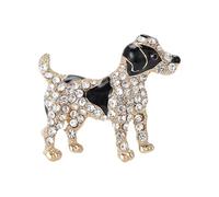 Lovely Handmade Animal Brooches Cuteness Dog Pins Cartoon Clothing Jewelry Alloy Texture For Trendy Outfits And Gifts Sparkling Dog Brooch