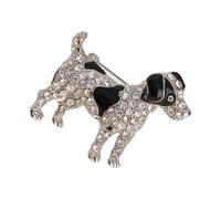 Lovely Handmade Animal Brooches Cuteness Dog Pins Cartoon Clothing Jewelry Alloy Texture For Trendy Outfits And Gifts Sparkling Dog Brooch