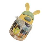 Lovely Hare Pattern Insulation Hydrating Bottle for Boys and Girls Light and Long-Lasting Materials Wide-Opening Kids Water Bottle Simple to Wash