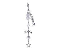 Lovely Heart Star Guitar Phone Charm Strap Car Key Pendant Bag Decorative Strap Women Purse Accessories Phone Keychain Strap Key Cartoon Charm Chain Bowknot