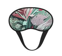 Lovely Hearts Print Fashion Sleep Eye Mask for Men Women, 100% Blackout Eye Mask, Soft Covering Strong Light, Suitable for Travel/Yoga/Nap