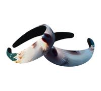 Lovely Hedgehog Swims Underwater Soft Comfort Headband for Women, Non-Slip Wide Hair Hoop with Elastic Design for Daily Wear & Hairstyling