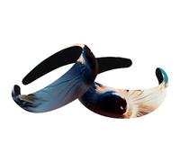 Lovely Hedgehog Swims Underwater Soft Comfort Headband for Women, Non-Slip Wide Hair Hoop with Elastic Design for Daily Wear & Hairstyling