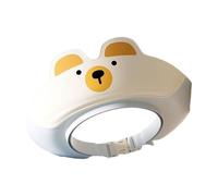 Lovely Infant Bathing Caps For Shampoo Protections Adjustable Ear Eye Protective Hat Cartoon Kids Shower Hat Bath Time Caps