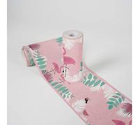 Lovely Kids Lovley Kids Wallpaper Borders Self-Adhesive Flamingo Love A.S. Création Wallpaper Borders for Kids 5.00 m x 0.155 m Pink Green White Made in Germany 403758 403758