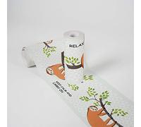 Lovely Kids Wallpaper Borders Self-Adhesive Chill & Relax A.S. Création Wallpaper Borders for Kids 5.00 m x 0.155 m Orange Green Brown Made in Germany 403751 403751