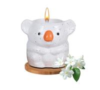 Lovely Koala Design Freesia Scented Candle | Aromatherapy Candle Gift Set for Women, Birthday Gifts for Women Her | Thoughtful Birthday, Anniversary for Best Friend, Mom and Wife
