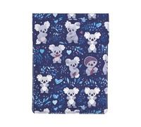 Lovely Koala Premium Leather Laptop Sleeve â€“ Stylish 13 Inch Macbook Case With Full-Print Design For 2018 And Newer Models
