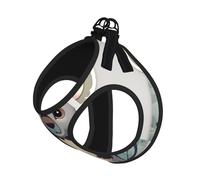 Lovely Koala Print Dog Harness Adjustable Walk Puppy Harnesses Leash Clips Pet Harnesses Training Pet Vest