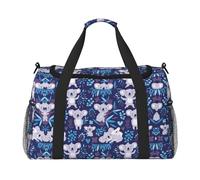 Lovely Koala Print Womens Sports Bags Travel Bag - Gym Tote Bag with Compartment,Duffel Bags for Men,Ladies Holdall,Carry On Weekend Travel Handbags for Women