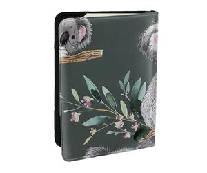 lovely Koala Printed Passport Holder - 6.5 x 4.5 Inch RFID Blocking Travel Wallet,Stylish Passport Cover,Lightweight Document Organizer for Cards