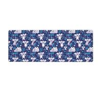 Lovely Koala Washable Keyboard Mat Oversized Desk Pad for Easy Cleaning and Enhanced Workspace