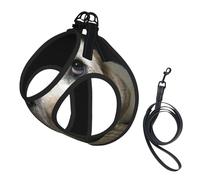 Lovely Labrador Dog,Pet Harness,Adjustable Reflective Dog Harness,Pet Leash Vest,M