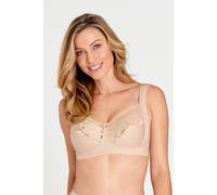 Lovely Lace Bra Without Underwiring beige