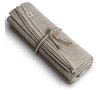 Lovely Linen - Classic Round Tablecloth Ø200 cm, Natural - Natural