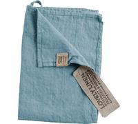 Lovely Linen - Lovely Guest Towel Linen 35x50 cm, Dusty Blue - Dusty Blue